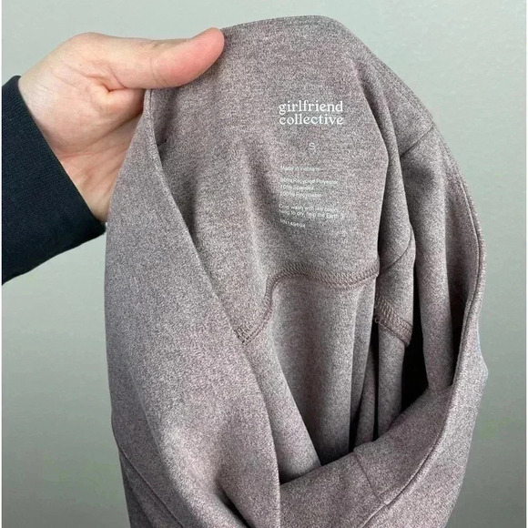 GIRLFRIEND COLLECTIVE Women's Small Mauve Pink High-Rise Compressive Legging - Picture 10 of 10